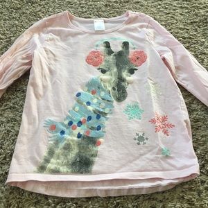 Girls long sleeve winter shirt